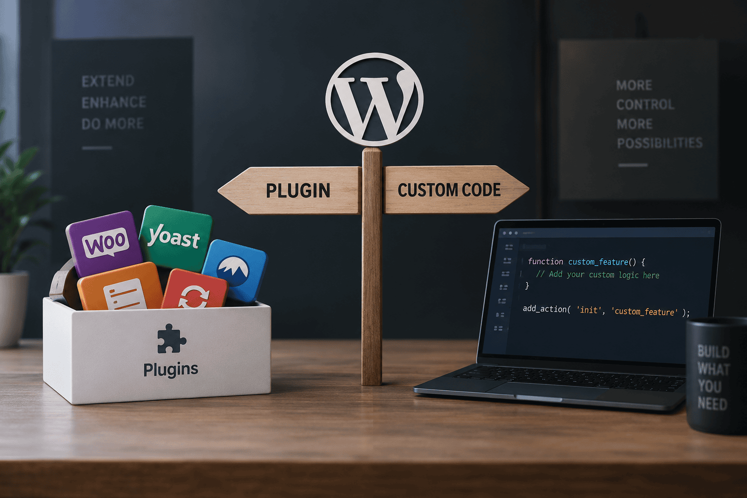 WordPress Plugins: When to Use One vs Custom Code