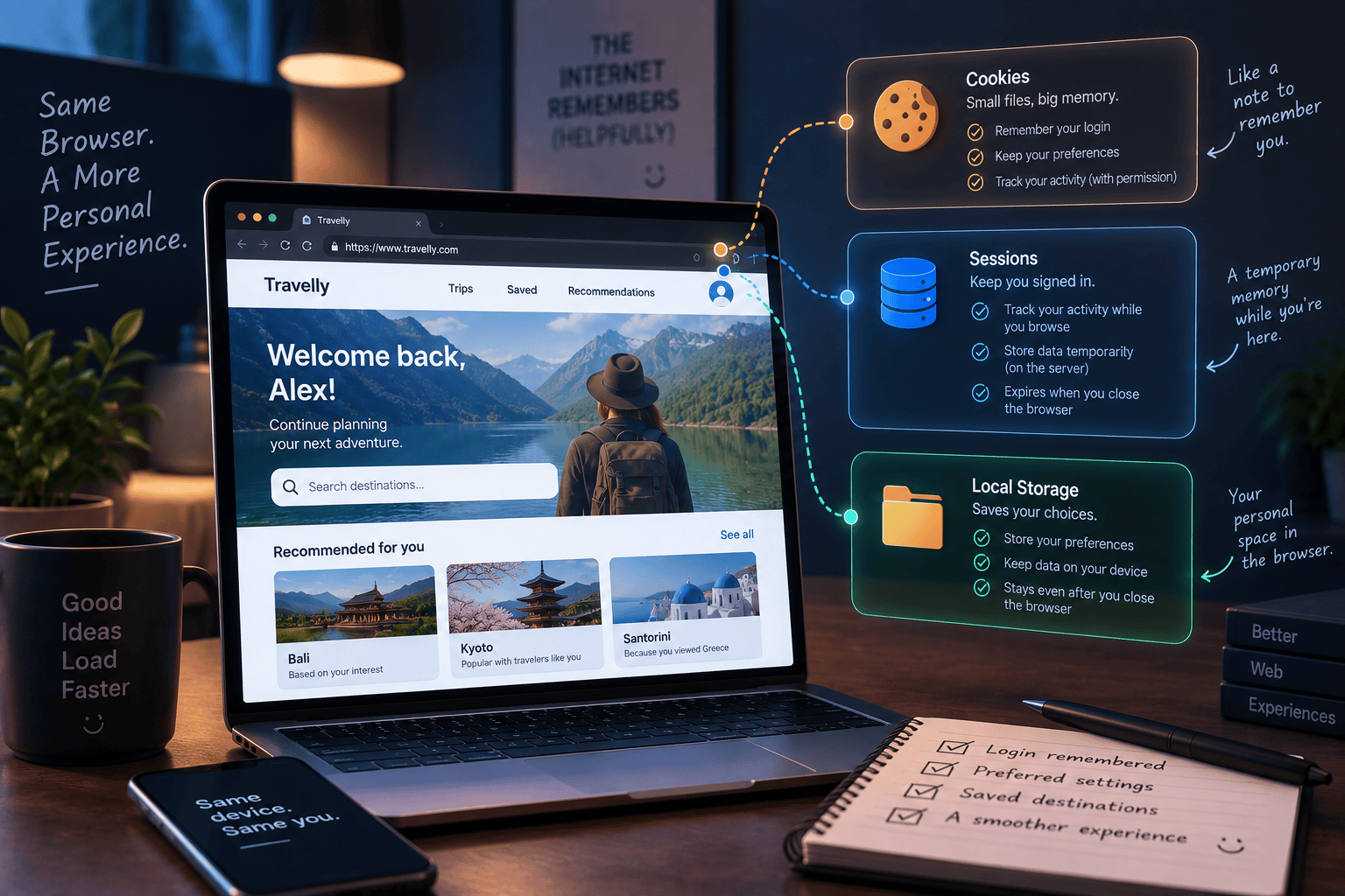 Why Does Your Browser Remember You? Cookies, Sessions and Local Storage Explained